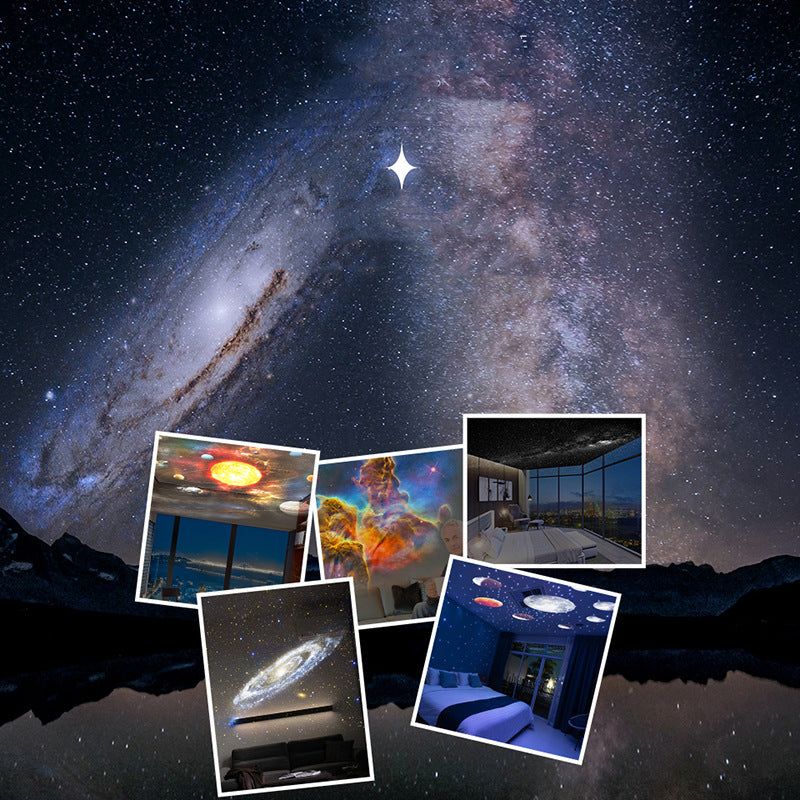 Nachtlicht Galaxy Projektor Sternenhimmel Projektor 360 Rotieren Planetarium Lampe für Schlafzimmer