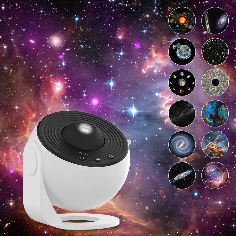 Nachtlicht Galaxy Projektor Sternenhimmel Projektor 360 Rotieren Planetarium Lampe für Schlafzimmer