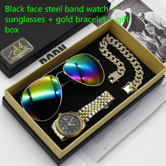 Armbanduhr Sonnenbrille Uhr Geschenkbox